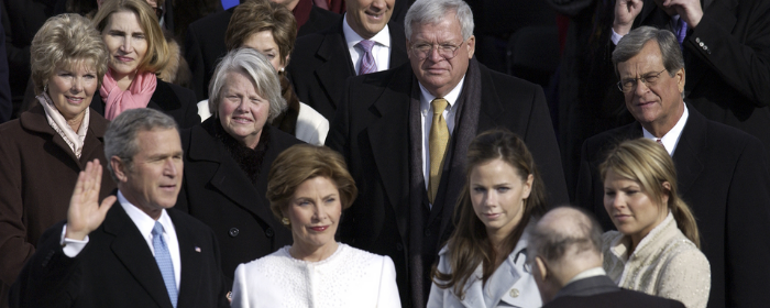 Bush 45’s second inauguration. (Image from Wikimedia Commons.)